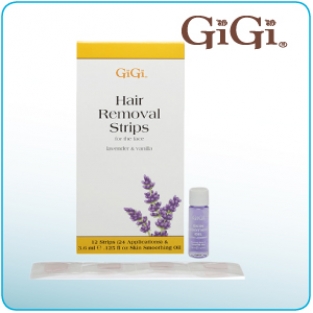 Lavender/Vanilla Rmvl Strips for Face - 12 Strips