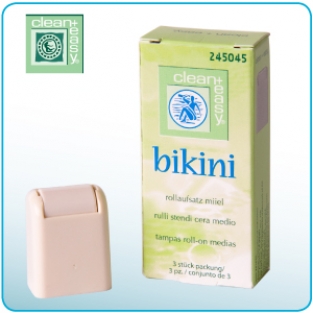 Bikini medium rollerkopjes  (3 stuks)